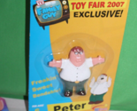 Family Guy NJ Croce Freakin&#39; Sweet Bendable Peter Toy Fair 1,378/2007 Se... - $29.69