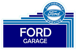 Ford Garage Sign 32&quot; Wide Plasma Cut Metal Sign - £79.75 GBP