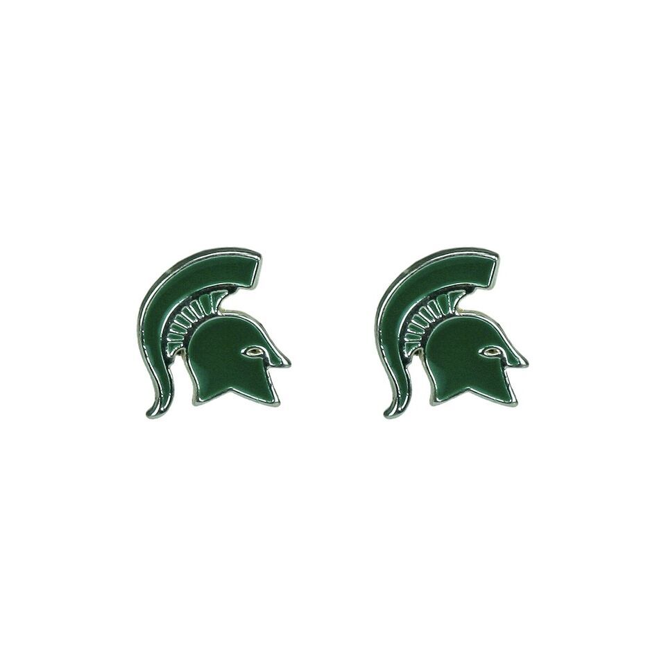 Sandol Michigan State Spartans Stud Post Team Logo Earrings