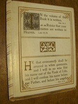 1906 EMBOSSED DIECUT BIBLE CARD HEDDING METHODIST EPISCOPAL CHURCH ELMIR... - £7.88 GBP