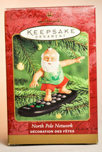 Hallmark: North Pole Network - Santa Surfin Remote - 2000 Keepsake Ornament - $12.66