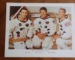 Vintage NASA 11x14 Photo/Print 68-HC-387 Apollo Mission Eisele Schirra C... - $12.00