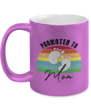 Mom Mugs Promoted To Mom Pink-M-Mug  - £15.19 GBP