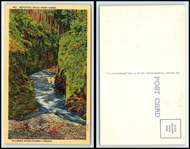 OREGON Postcard - Columbia River Highway - Eagle Creek Gorge Q37 - £2.34 GBP
