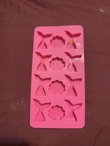 Mermaid Silicone Mold, Hot Pink Baking Non-stick1 Piece - €6,85 EUR