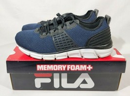 Fila Black &amp; Navy Fila Memory Aphelion Shoes Sz 9.5 - £36.50 GBP