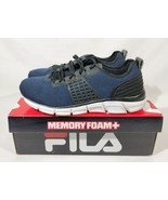 FILA Black &amp; Navy FILA MEMORY APHELION Shoes Sz 9.5 - £33.43 GBP