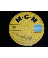 Connie Francis Where The Boys Are Baby Roo UK Import 45 Rpm Record MGM 1... - $226.53 MXN