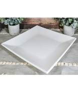 11&quot; White Melamine Modern Square Serving Dinner Plates or Dish Platters ... - $69.70 CAD