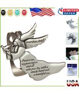 Multicolored Guardian Angel Visor Clip with Inspirational Blessing for D... - $455.80 MXN