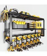 Power Tool Organizer Wall Mount - 300Lbs Load 3 Layers Storage Rack with... - $47.45