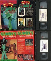 Gumby Best Of &amp; Gumby&#39;s Holiday Special Vhs Fhe Video Tested - £11.77 GBP