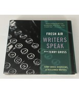 Fresh Air with Terry Gross, WRITERS SPEAK, 13 Acclaimed Writers, NPR, 3 CDs - £7.64 GBP