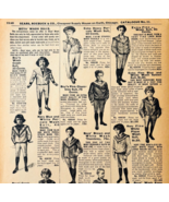 1901 Boy&#39;s Wash Suits Outfits Reproduction Advertisement Sears Fashion D... - $19.99