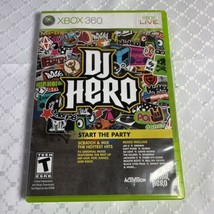 XBOX 360 DJ Hero Game case manual DVD Only - £6.98 GBP