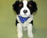 CIRCO AUSTRALIAN SHEPHERD DOG PLUSH 12&quot; STUFFED ANIMAL TARGET 2010 BANDANA - $22.50