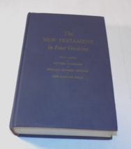 The New Testament In Four Versions Bible Hardcover Christianity Today 7t... - $19.58