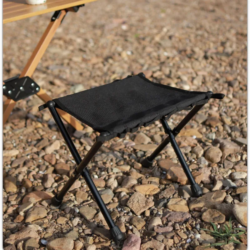 Foldable Chair Folding Portable Stool Ultralight Low Tactical Beach Fishing - £33.81 GBP
