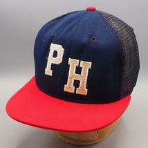 Vintage Penn Hills Pennsylvania Maille Réglable Camionneur Chapeau - $41.96
