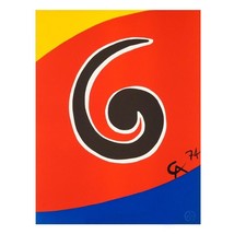 Ginal astonishing alexander calder swirl lithograph 1974 madinteriorart by maden 277633 thumb200