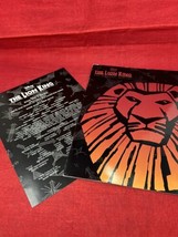 1997 Disney The Lion King Broadway Play Souvenir Program VTG Elton John Musical - £13.61 GBP