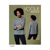 Vogue Sewing Pattern 1635 Top Stand up Collar Misses Size 16-22 - £6.32 GBP