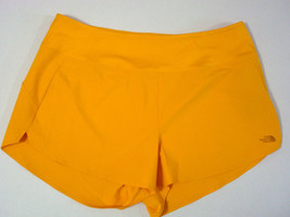 Womens XL NWT North Face Summit Gold Shorts Dark Yellow Arque 3&quot; Inseam No liner - £55.46 GBP