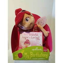 Hallmark - My Brithstone Plush &amp; Book - Fairy Garnet - £11.16 GBP