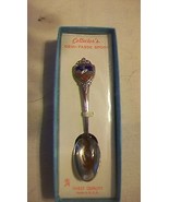 TEXAS LONE STAR STATE COLLECTIBLE SILVER DEMI-TASSE SPOON  - £19.69 GBP
