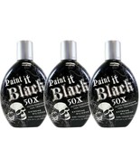 PAINT IT BLACK 50X Indoor Outdoor Dark Tanning Bed Lotion - 13.5 Oz LOT ... - £58.60 GBP