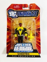 DC Universe Justice League Unlimited Action Figure Sinestro IOP - £16.23 GBP