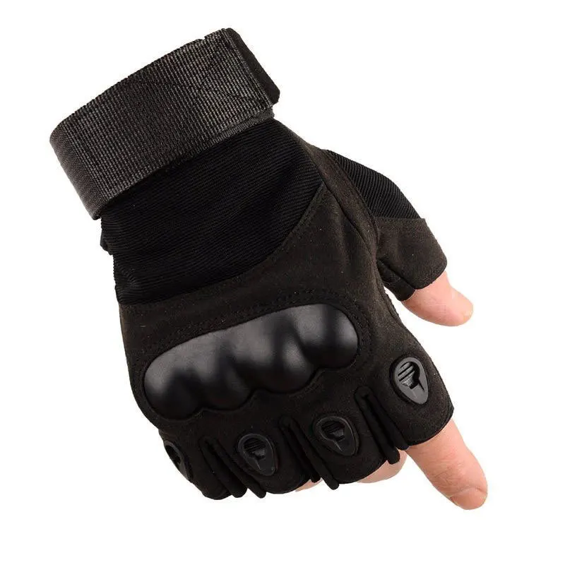 Outdoor  Gloves Motorcycle Gloves Men Women  t Combat Half Finger  Gloves Cyclin - £89.56 GBP
