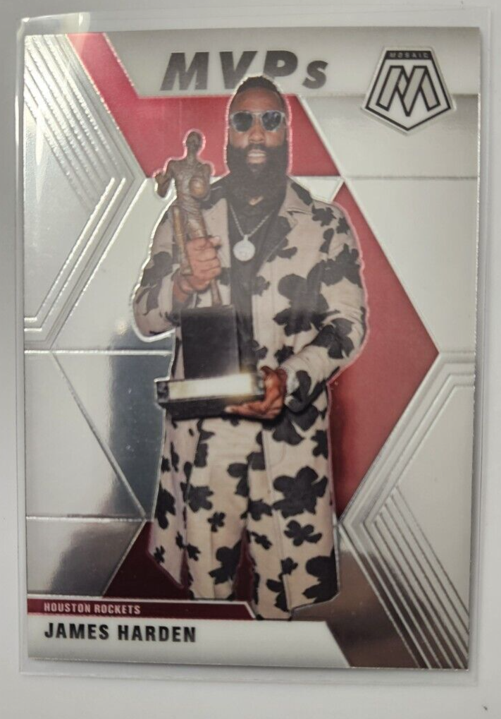 2019 Panini Mosaic 和らぐ James Harden/10 PSA10
