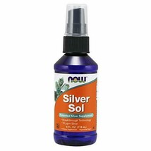 NOW Supplements, Silver Sol 10 PPM with Elemental Silver and Deionized W... - £14.51 GBP
