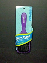 Conair Detangle Ultra-Flex Wet or Dry Hair Brush Purple 95362RA New (h) - $17.81