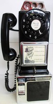 Automatic Electric Pay Telephone 3 Coin Slot 1950&#39;s Non-Operational - $688.05