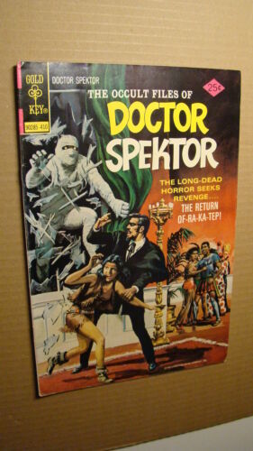 Primary image for OCCULT FILES OF DOCTOR SPEKTOR 10 *SOLID COPY* VS MUMMY GOLD KEY 1973
