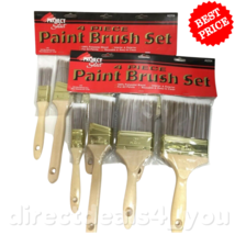 Project Select A2204  4 piece Paint Brush Set 1&quot; 2&quot; 3&quot; 4&quot;  Pack of 2 - £19.46 GBP