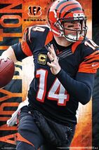 992 Cincinnati Bengals NFL Metal Sign Andy Dalton #14 Football Wall Decor - $48.54 CAD