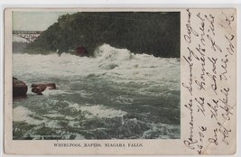 Bridge 3 Sisters Islands Niagara Antique Postcard EC Kropp UDB Postmarked 1906 - $10.23