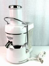 Jack LaLanne Power Juicer Express White chrome accents 250 WATT 30% more JUICE!! - £38.72 GBP