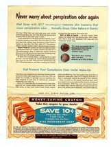 1954 Dial Soap Money Saving 10 Cent Coupon Advertising Mailer Armour  - £12.48 GBP