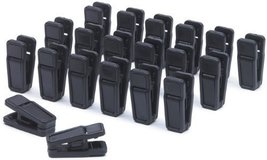 Only Hangers Set of (20) Finger Clips (Black) - $12.87