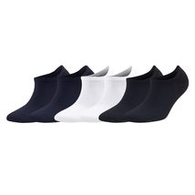 AWS/American Made Sneaker Socks for Men Bamboo Soft Casual Socks 6 Pairs - £12.65 GBP