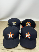 New Era MLB Houston Astros World Series &amp; Standard Fitted Hats 7-3/8 &amp; 7... - $59.39