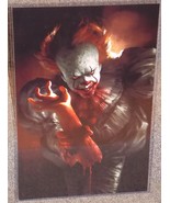 IT Pennywise Glossy Art Print 11 x 17 In Hard Plastic Sleeve - £19.65 GBP