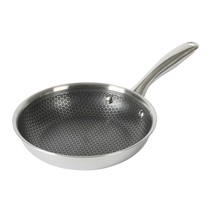 Oster Modessa 8 Inch Nonstick Triply Stainless Steel Frying Pan in Silver - $81.99
