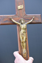 ⭐Large antique/vintage  crucifix ,religious wall cross ⭐ - $58.41