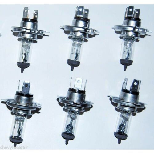 H4 Halogen Headlight Headlamp Replacement Clear Bulbs 12V 60/55W Lot Of ... - $20.95