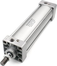 Bore: 2 1/2 Inches, Stroke: 8 Inches, Screwed Piston Rod Dual Action Bao... - $41.92